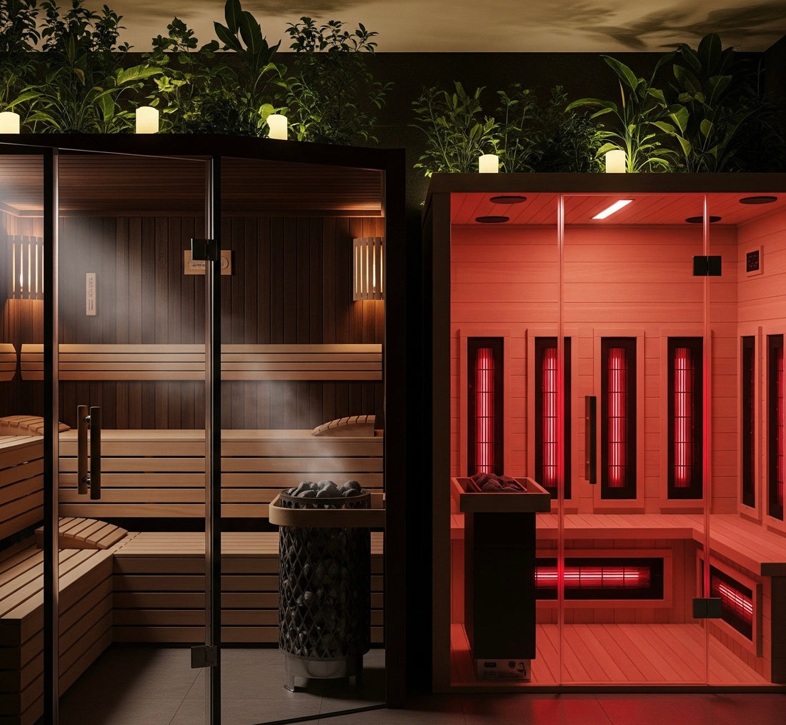 Traditional Sauna vs. Infrared Sauna — Which Is Better? ⚖️