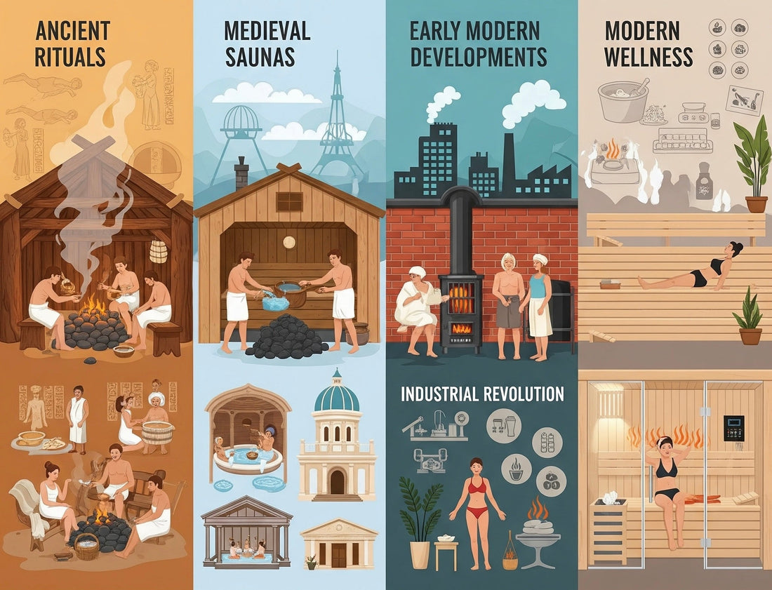 A Brief History of Saunas — From Ancient Rituals to Modern Wellness 🌍