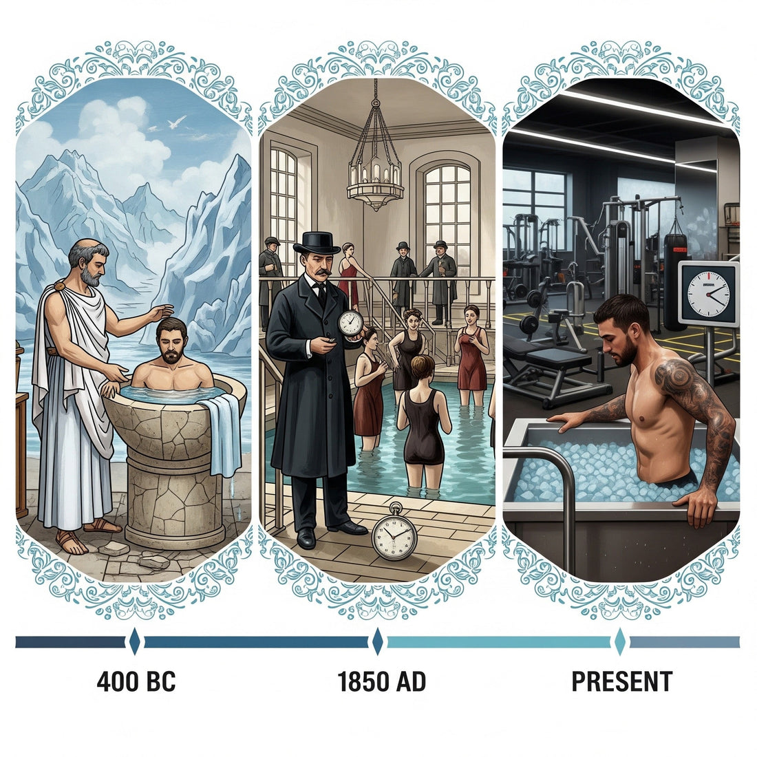 A Brief History of Cold Water Therapy 🌊
