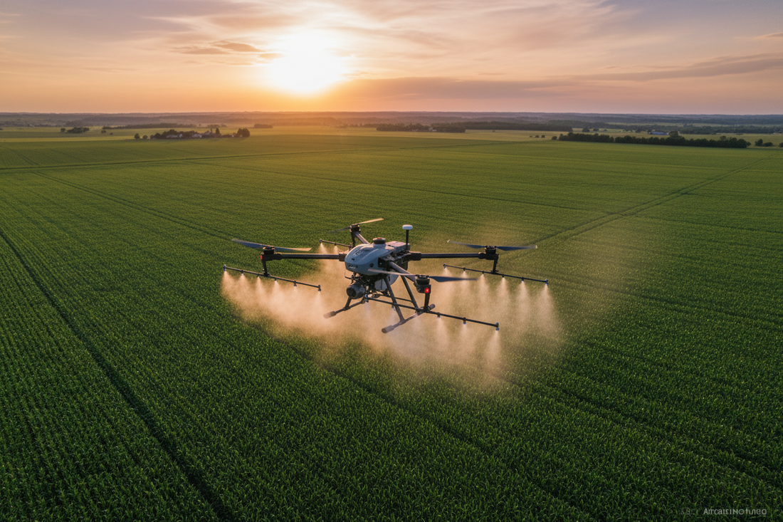 How Many Acres Can a DJI Agras T50 Spray Per Day?