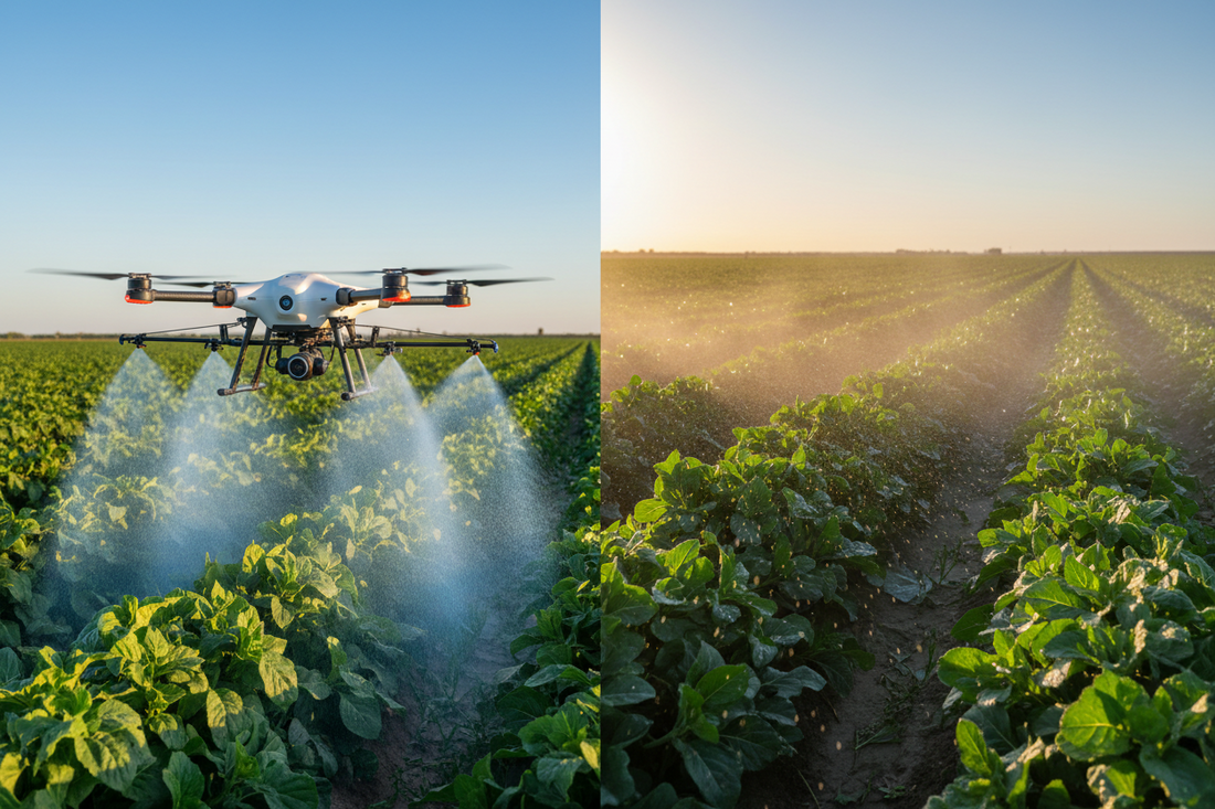 How Spray Drones Reduce Chemical Drift and Improve Coverage