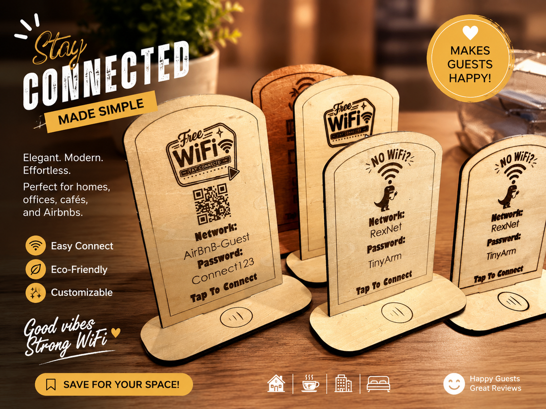 NFC Signs For AirBnB's