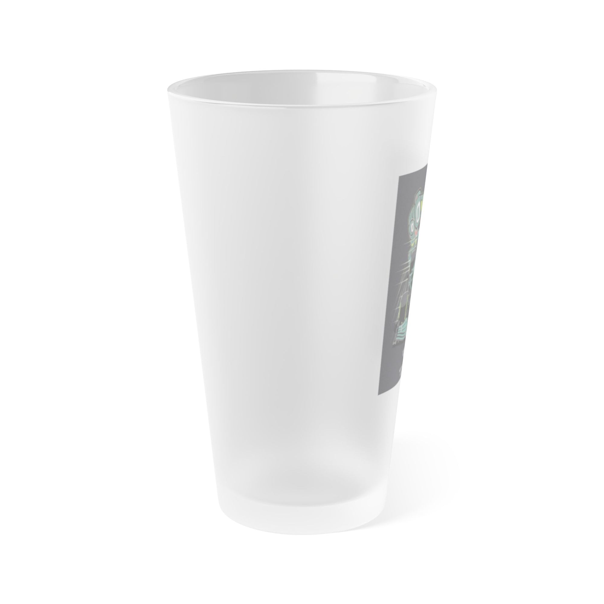 Aston Martin  F1 Frosted Pint Glass