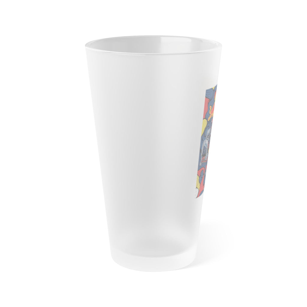 Red Bull F1 Frosted Pint Glass