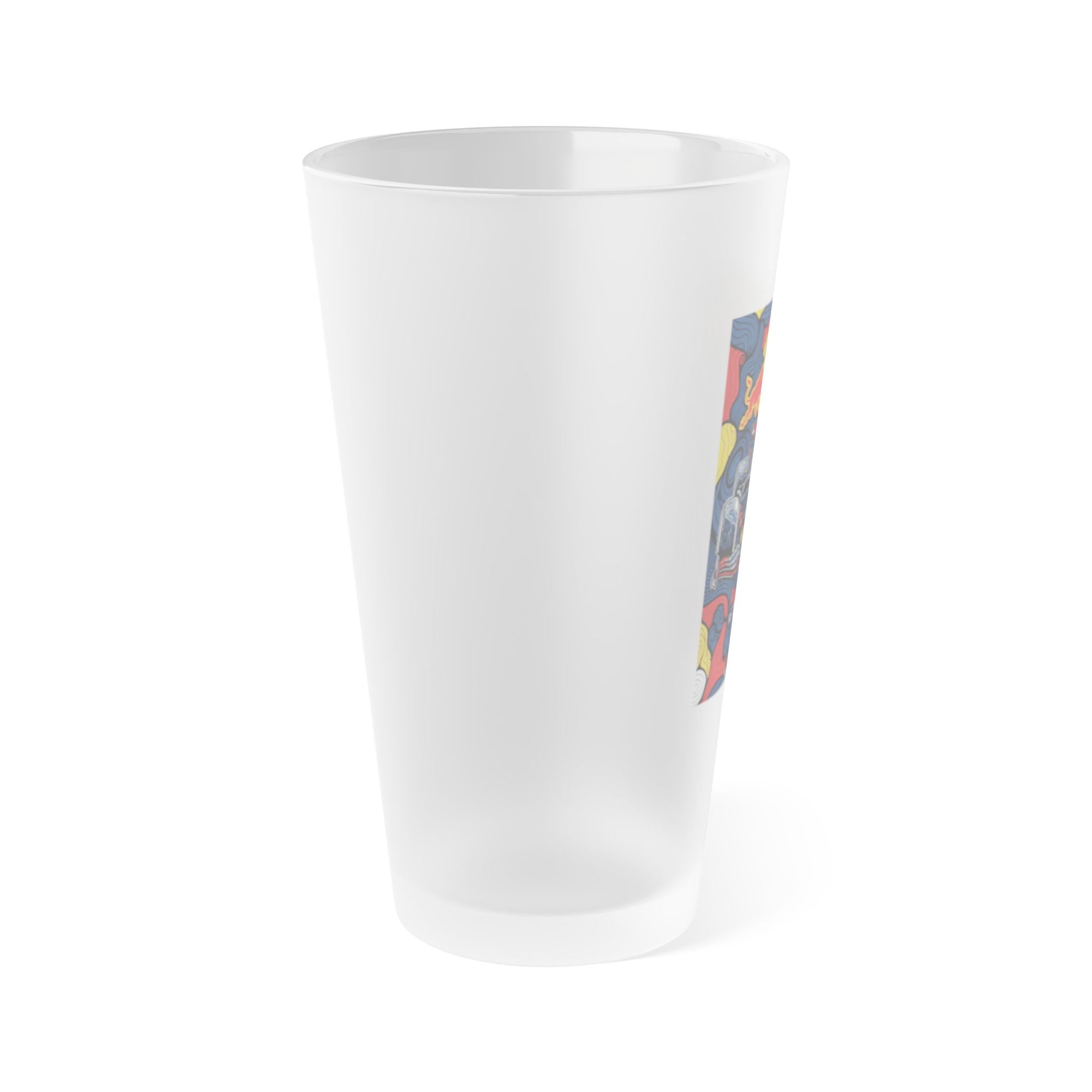 Red Bull F1 Frosted Pint Glass