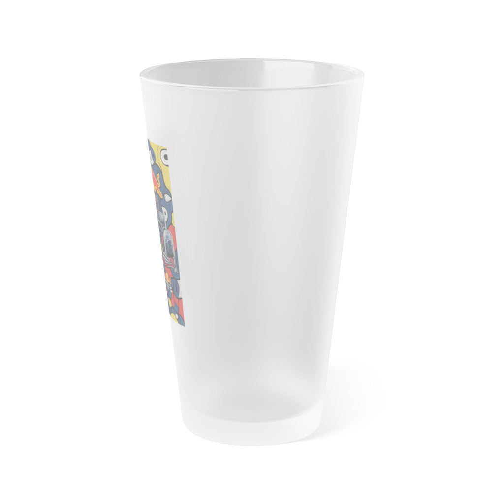 Red Bull F1 Frosted Pint Glass