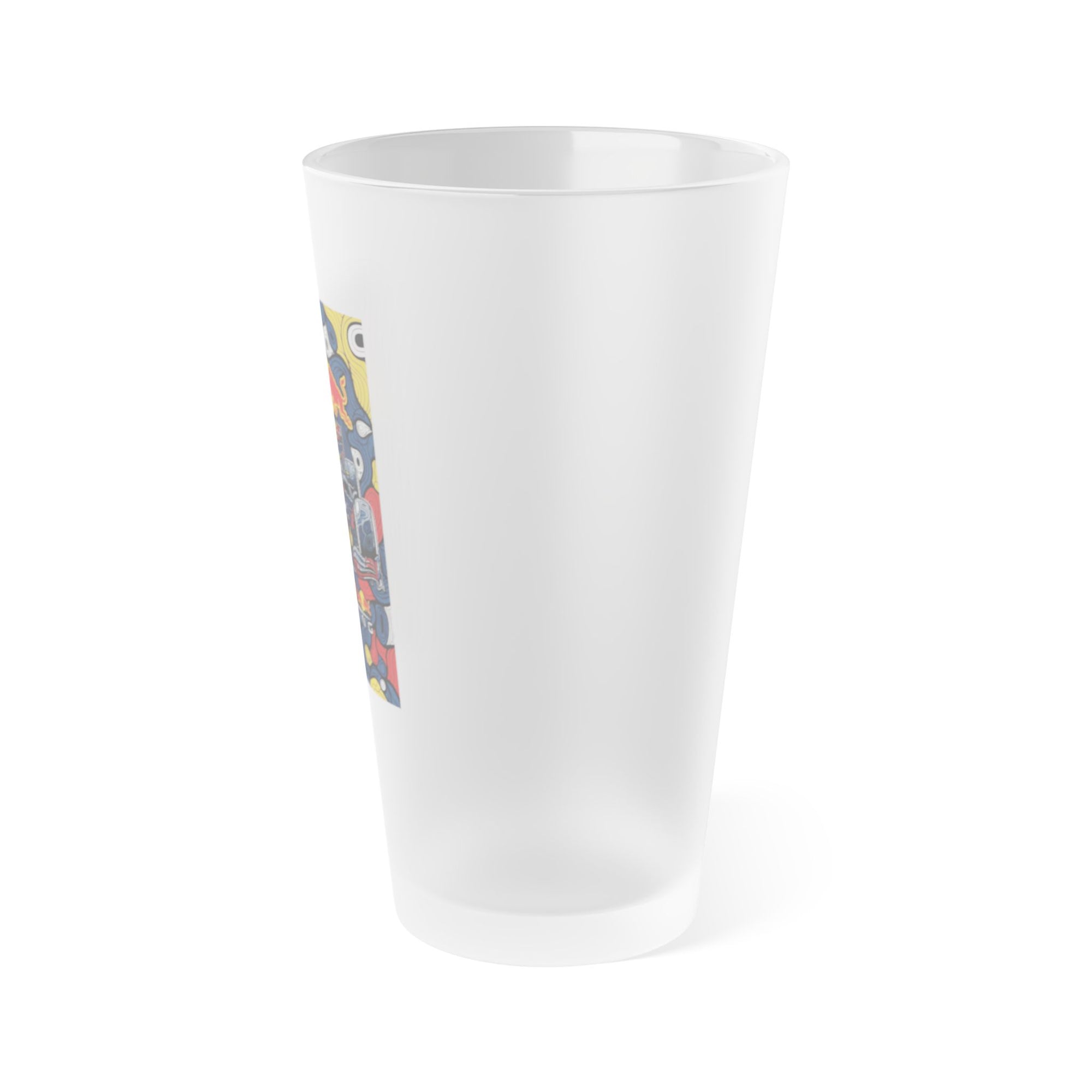 Red Bull F1 Frosted Pint Glass