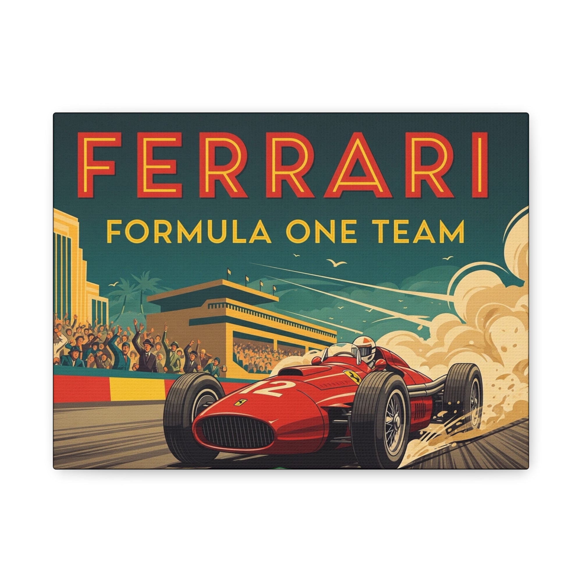 Canvas Print - Ferrari Formula One