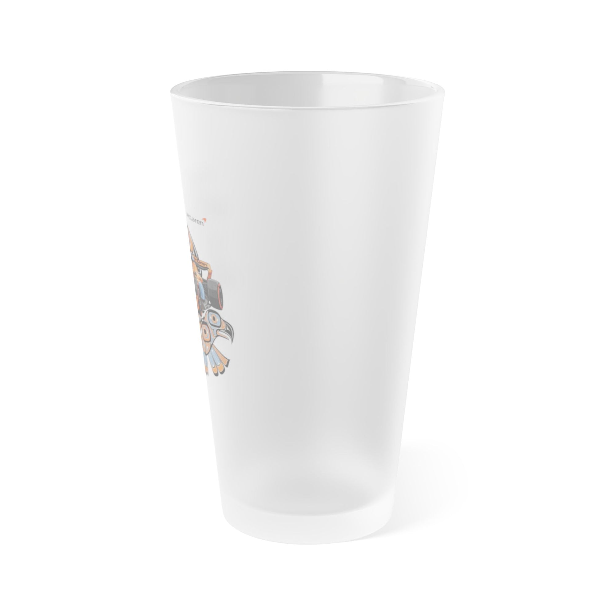 McLaren F1 Frosted Pint Glass