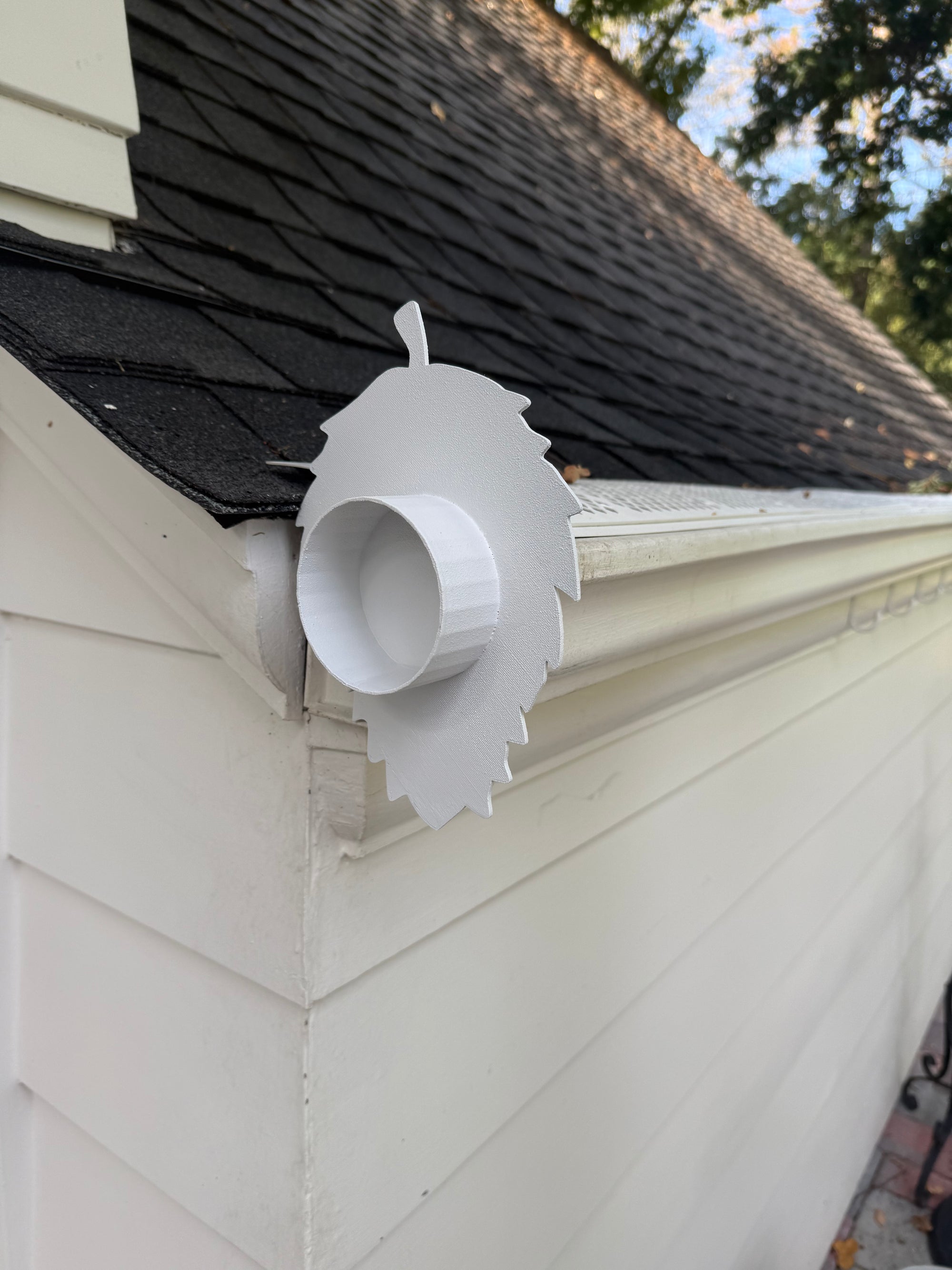 Pine Cone Gutter End Cap