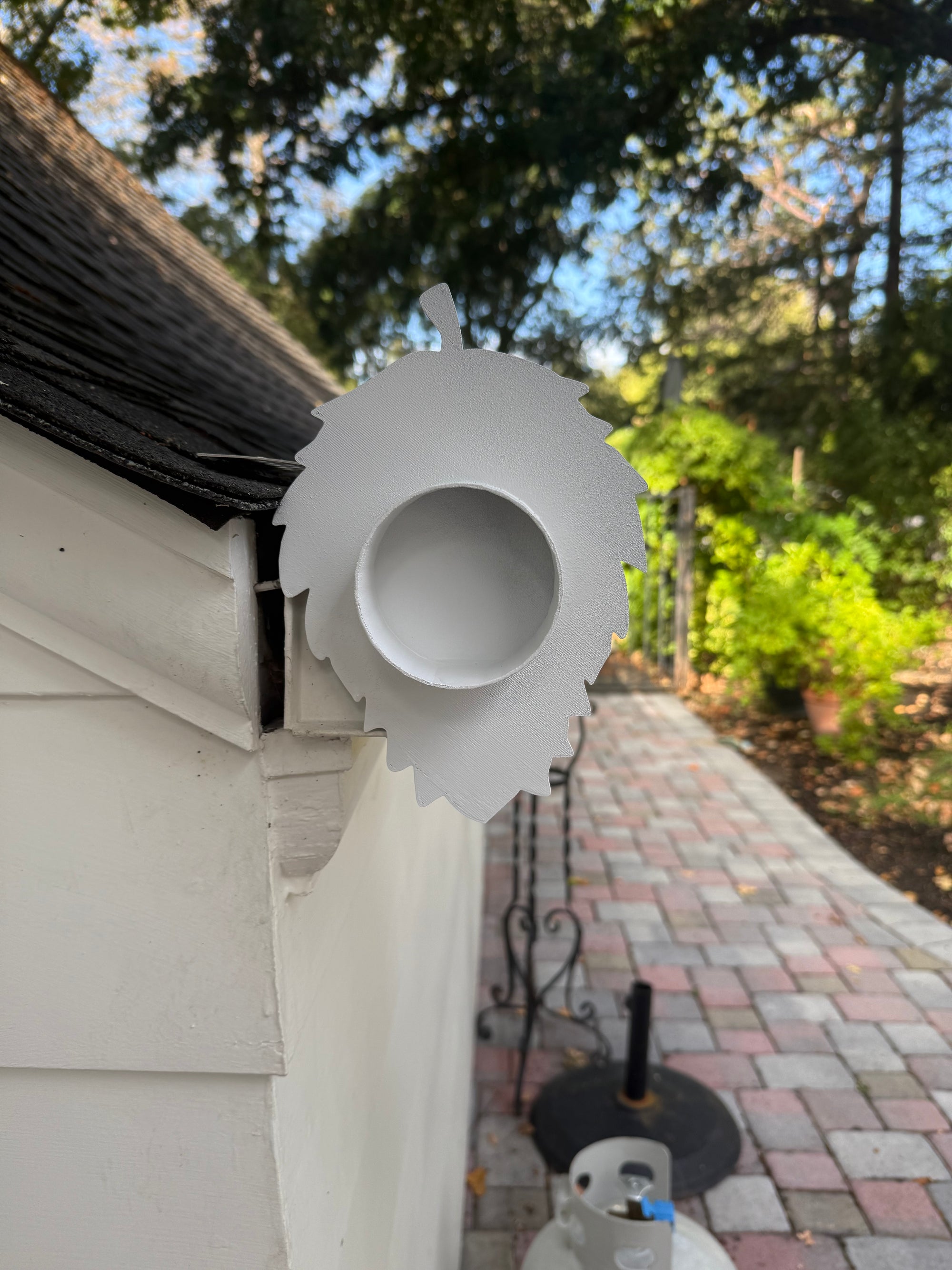 Pine Cone Gutter End Cap