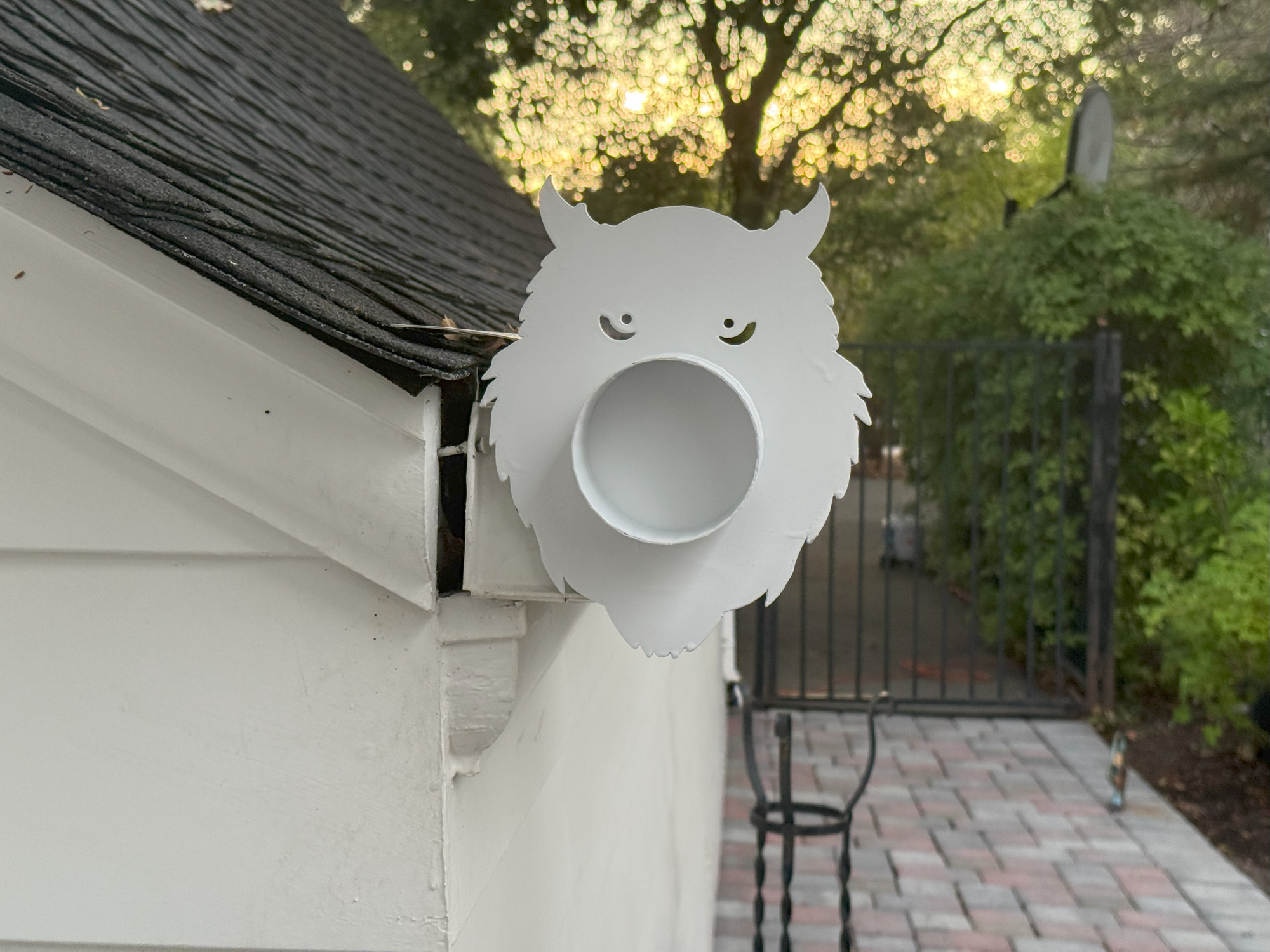 Owl Gutter End Cap