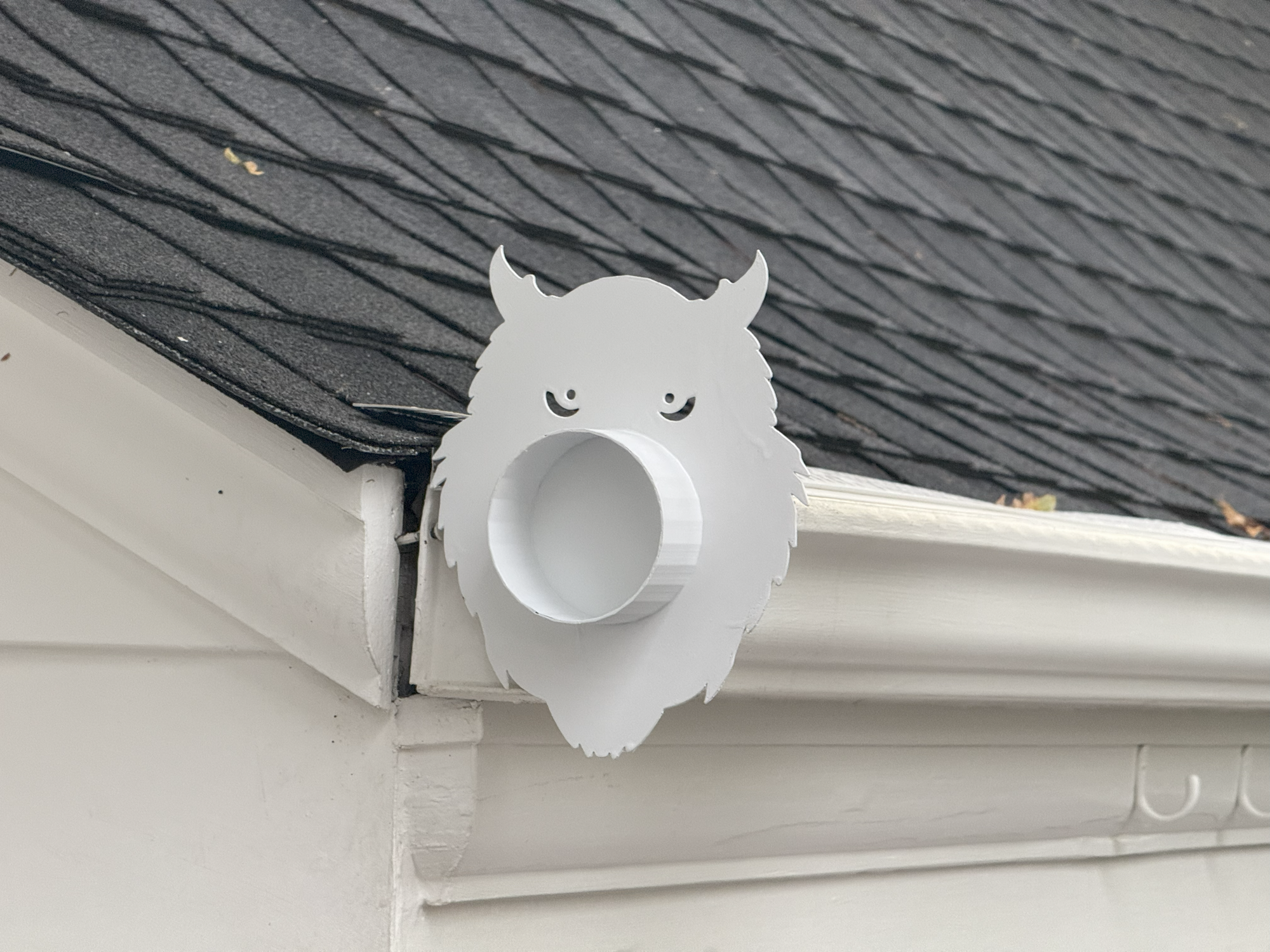 Owl Gutter End Cap